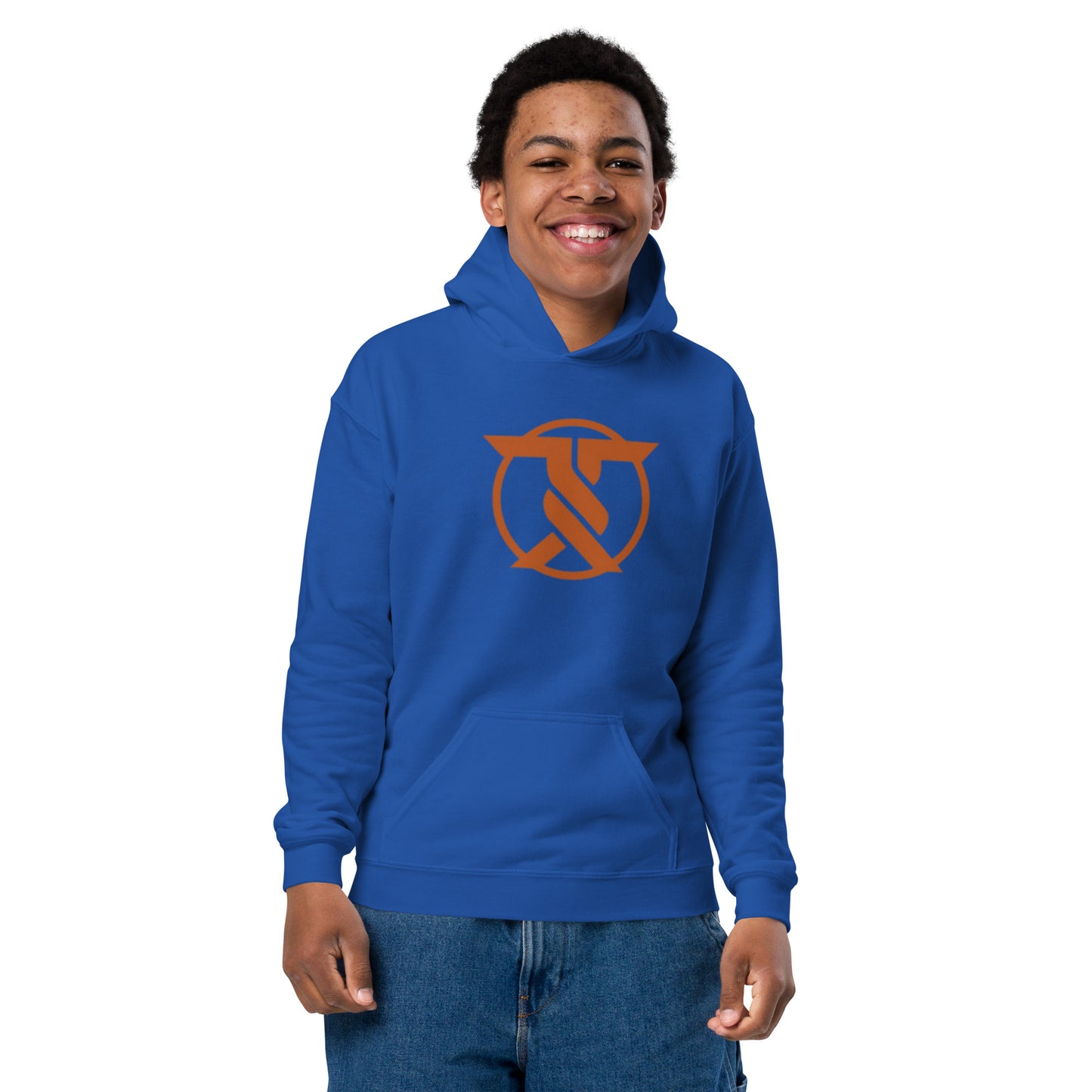 Youth Heavy Blend Hoodie Front Print